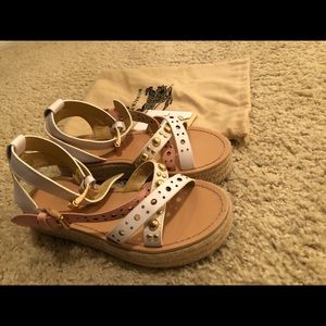 Burberry Leather Sandals